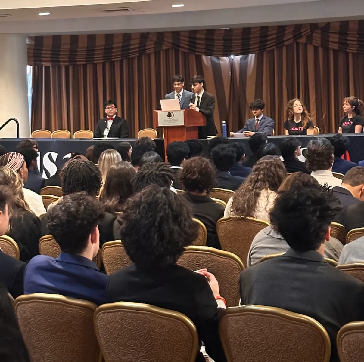 Presenter speaking at the JSA Conference